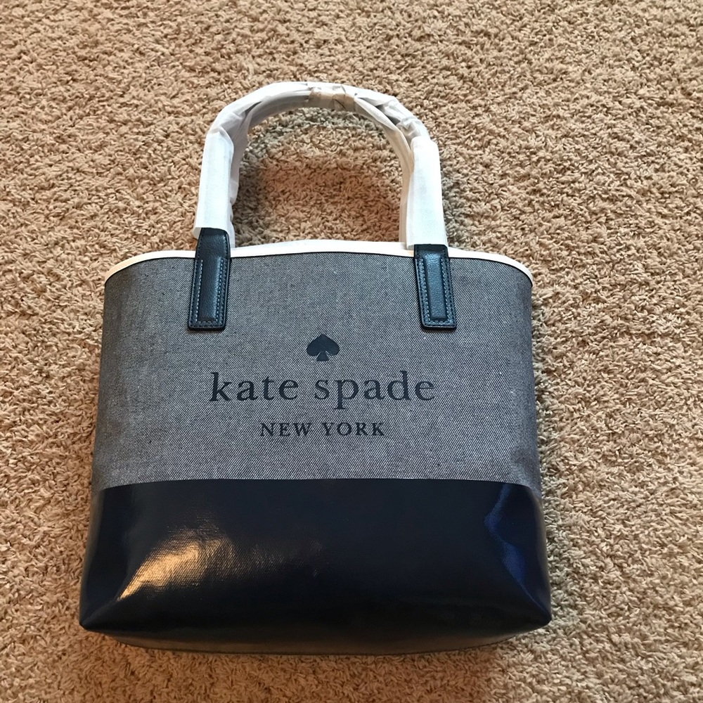 Kate Spade Ash Street Navy Tote - Picture 3 of 3